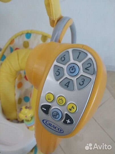 Детские электронные качели graco