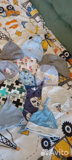 Шапки детские для мальчиков 52