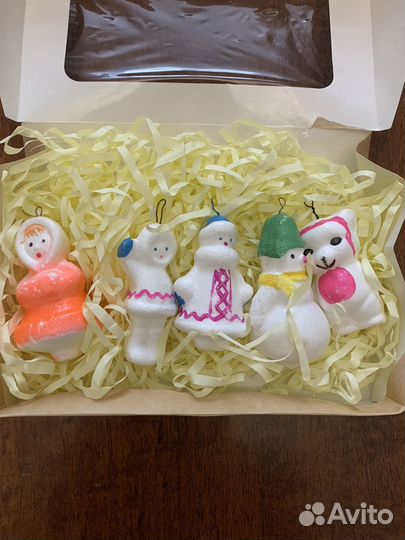 Елочные игрушки СССР одним лотом