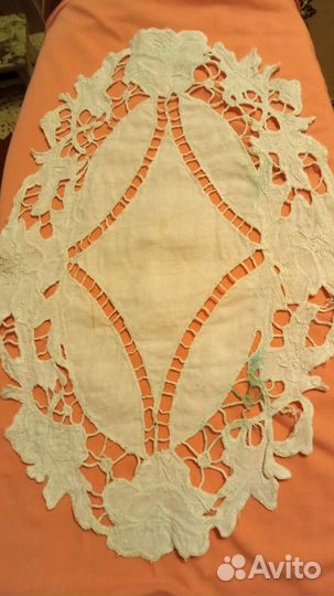 Старинные подзоры, накидки, наволочки, салфетки