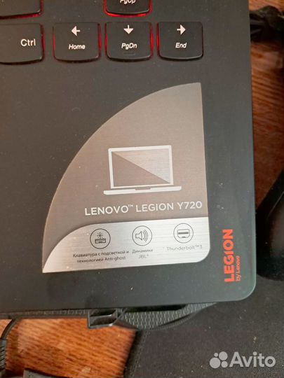 Игровой ноутбук lenovo legion