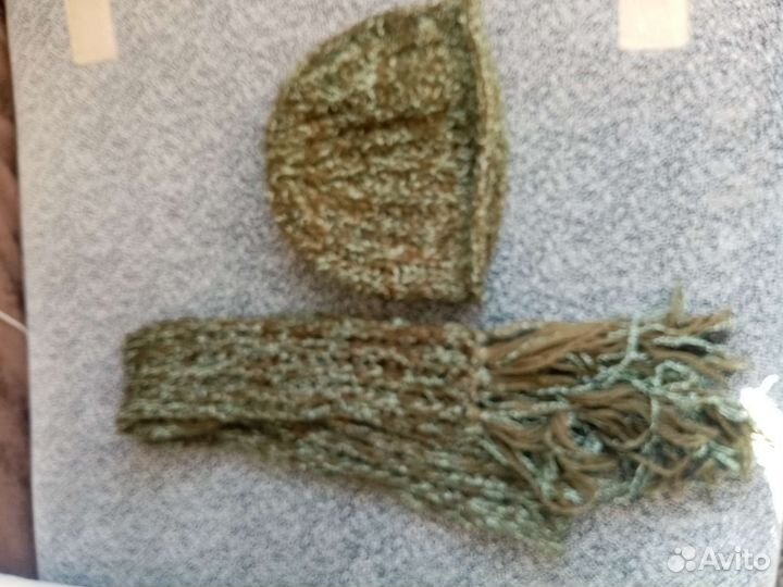 Комплект шапка и шарф