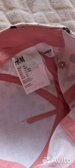 Бейсболка для девочки