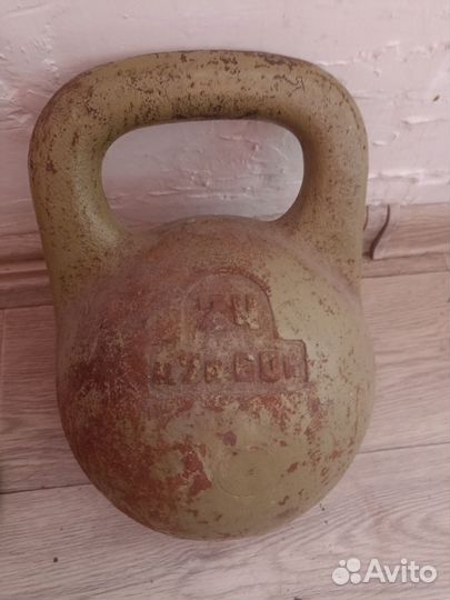 Гиря 24 кг СССР