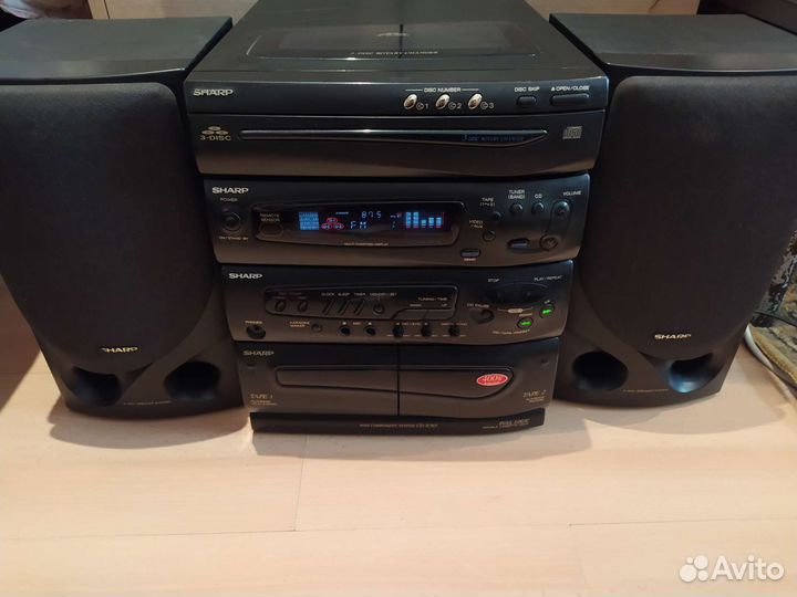 Музыкальный центр sharp cd