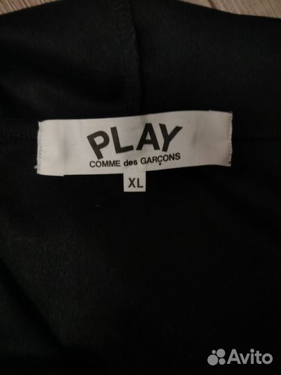 Зип худи comme des garcons play cdg