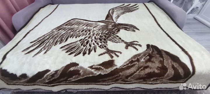 Плед винтажный