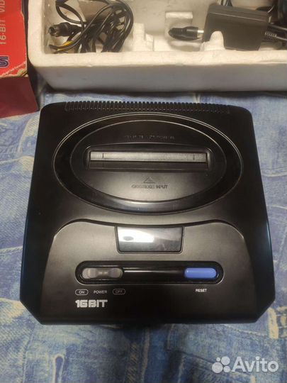 Sega Genesis Редкий Клон Япония из 90х+картриджи
