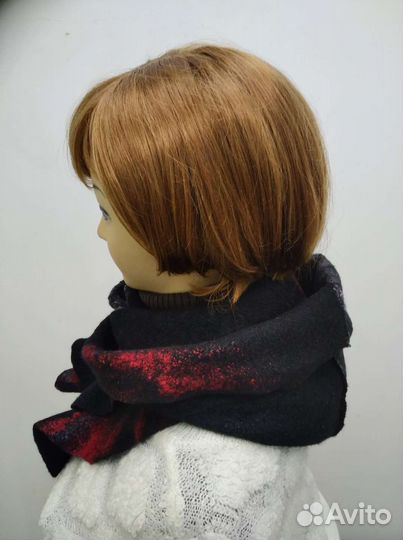 Шарф капюшон, снуд