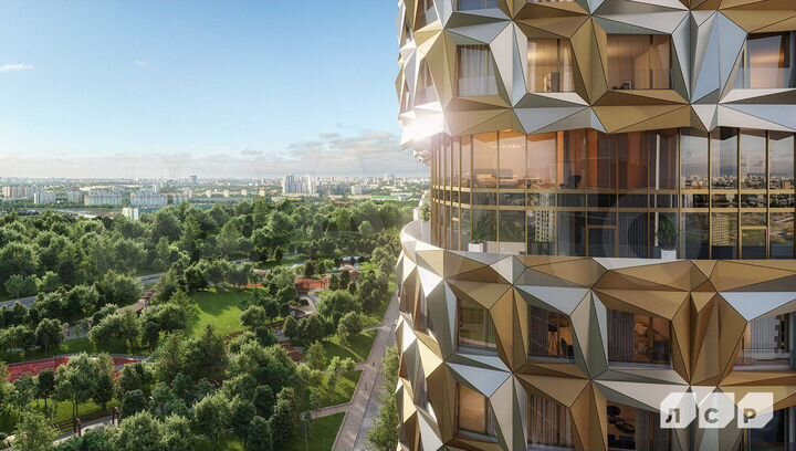 3-к. квартира, 97,9 м², 11/21 эт.