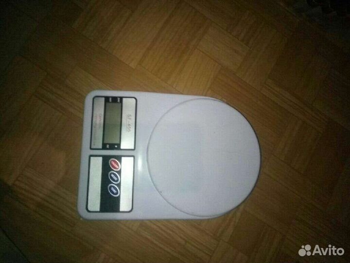 Весы кухонные электронные настольные компактные