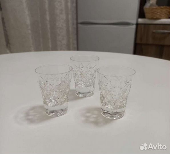 Рюмки и стопки времён СССР. Все по 50