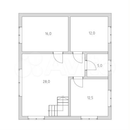 Коттедж 140 м² на участке 9,3 сот.