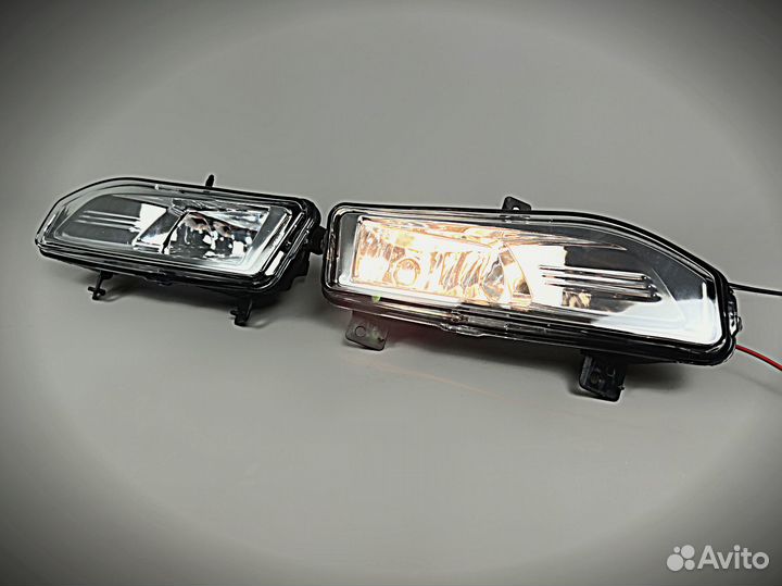 Уст комплект туманок Qashqai 2м с18г