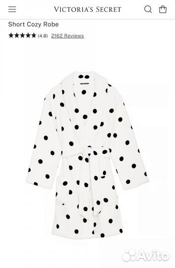 Новый халат Victoria secret оригинал