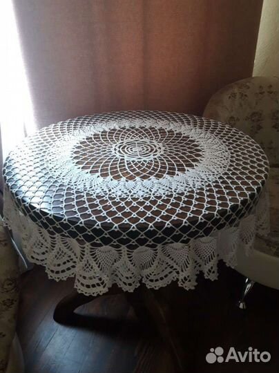 Скатерть. Ручная работа