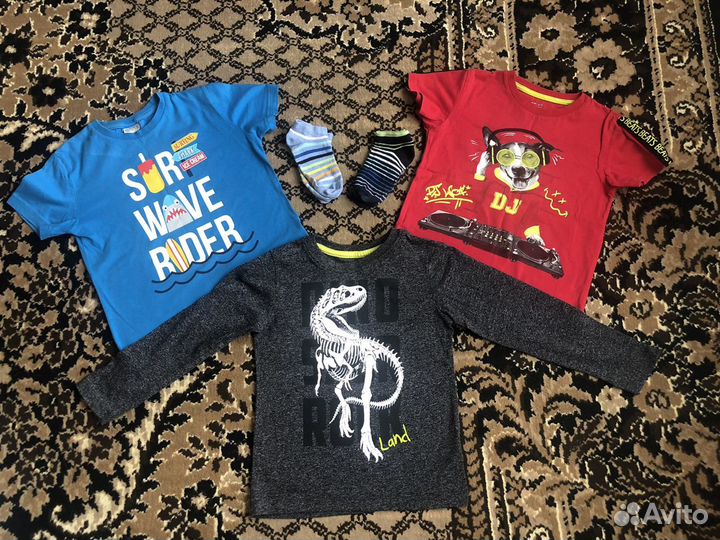Вещи на мальчика р. 104-110 пакетом