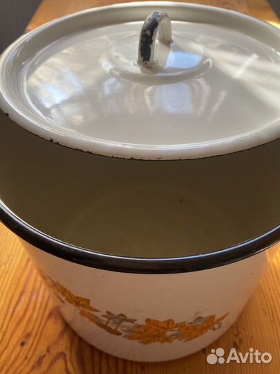 Кастрюля эмалированная 5л