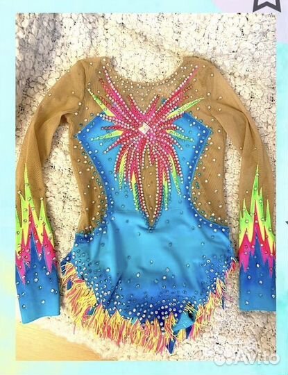 Купальник х/г рост 120-132 с украшением в подарок