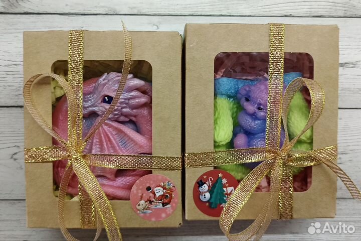 Мыло ручной работы дракончики