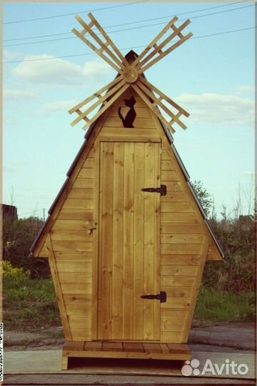 Дачный туалет домик DKP
