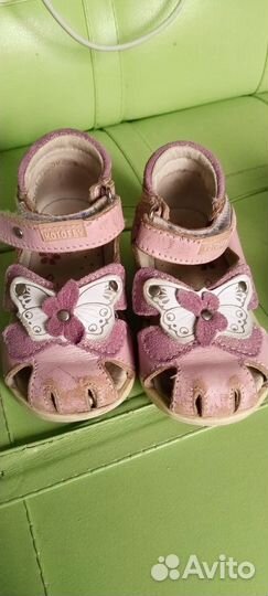 Сандалии для девочки 21 размер