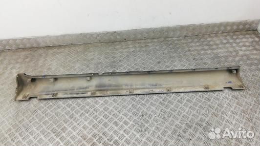 Накладка на порог hyundai santa FE 1 (82K11GZ02)