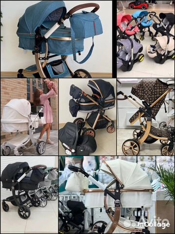 Новые. Коляска 3 в 1 коляска 2 в 1. Доставка