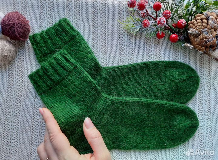 Носки вязаные женские