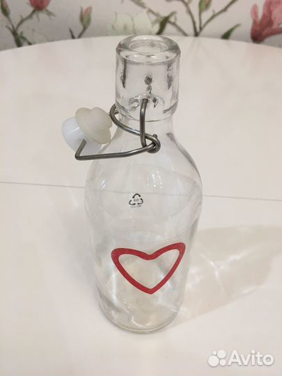 Бутылки IKEA с пробковым механизмом 500мл/1л