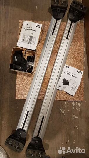 Поперечины thule на nissan