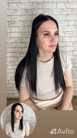 Наращивание натуральных волос капсулы