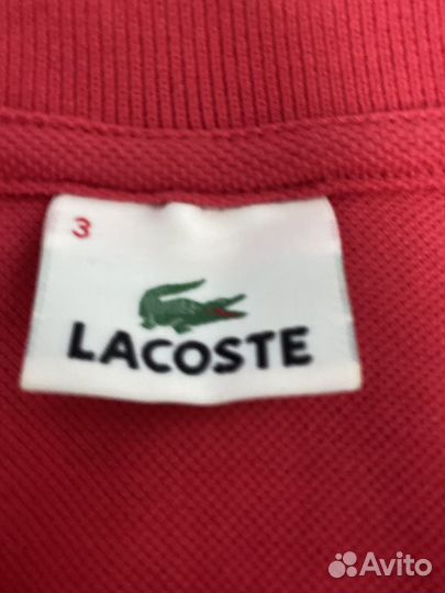 Поло мужское Lacoste (Лакосте), 44 р