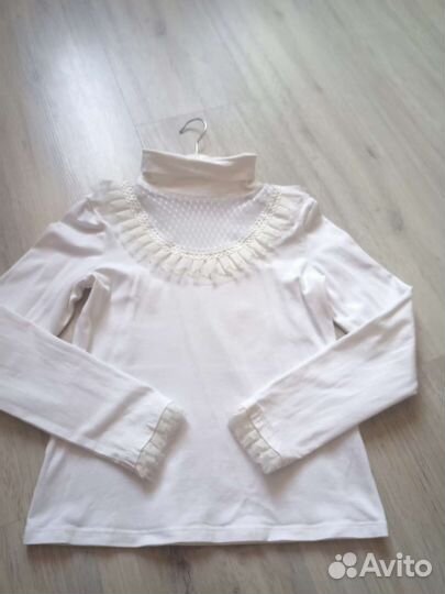 Рубашка школьная для девочки 134