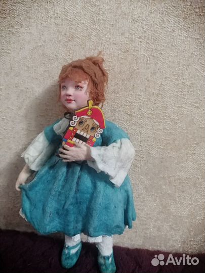 Кукла ватная игрушка