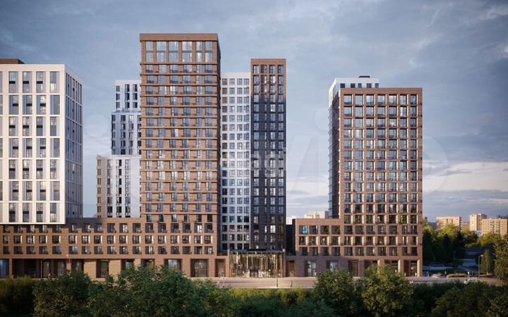 Апартаменты-студия, 17 м², 6/21 эт.