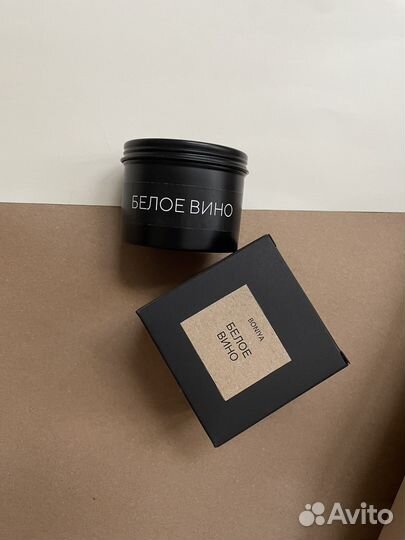 Ароматическая свеча ручной работы