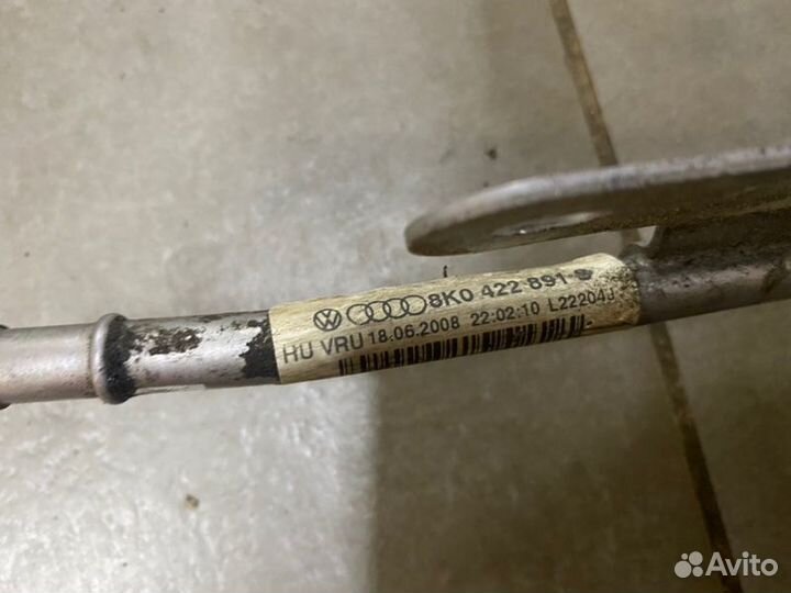 Шланг гидроусилителя руля Audi S5 8T caua 2008