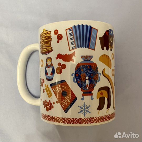 Кружка чашка Россия русские мотивы