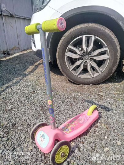 Самокат детский трехколесный