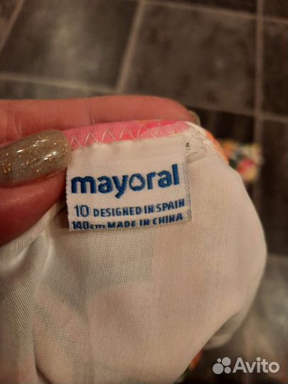 Купальник для девочки mayoral 140
