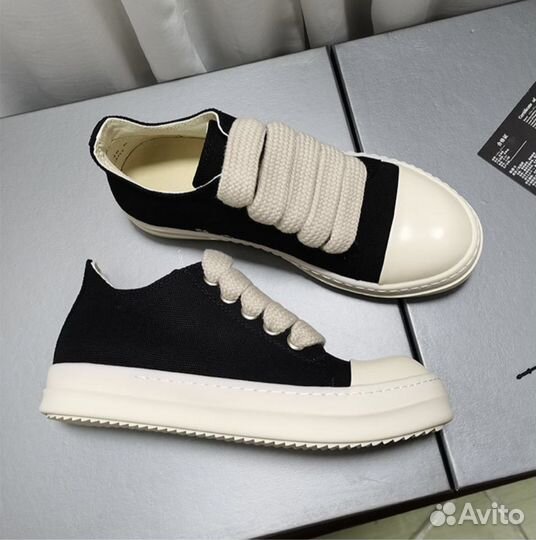 Rick Owens Ramones Jumbo Low Top Sneakers