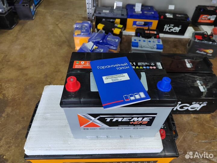 Аккумулятор Xtreme EFB 82 Ач прям 770 А