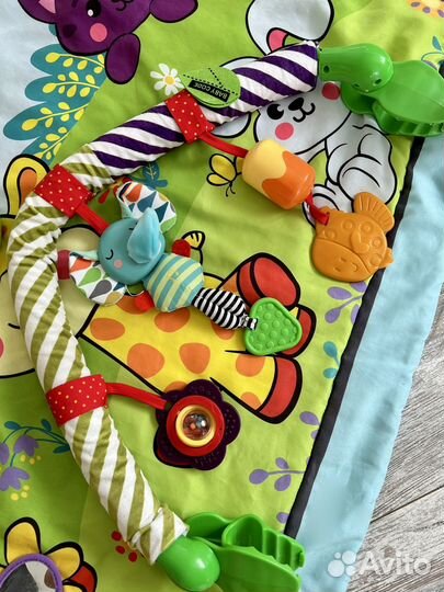 Развивающий коврик для новорожденного + дуги