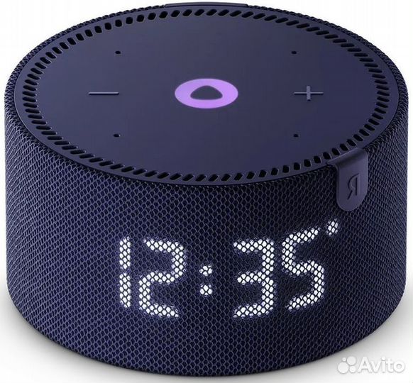 Умная колонка Яндекс Новая Станция Мини (с часами)