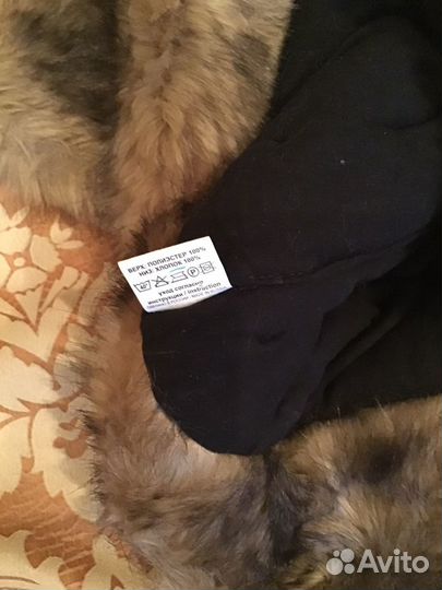 Шапка ушанка детская зимняя размер регулируется