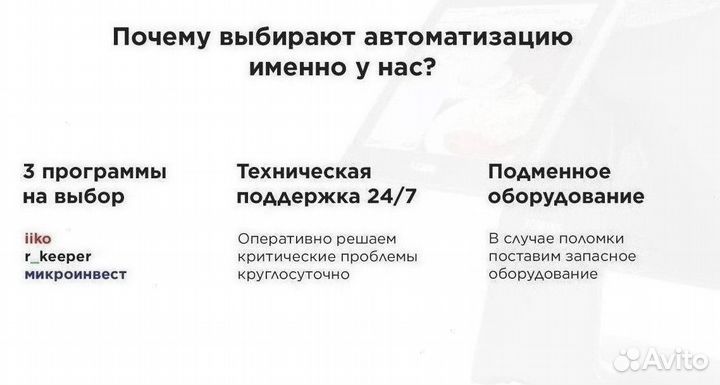 Айка iiko r keeper 7 оборудование для кафе