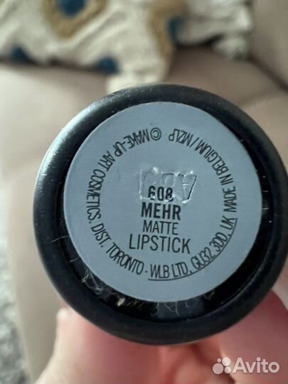 Помада mac матовая