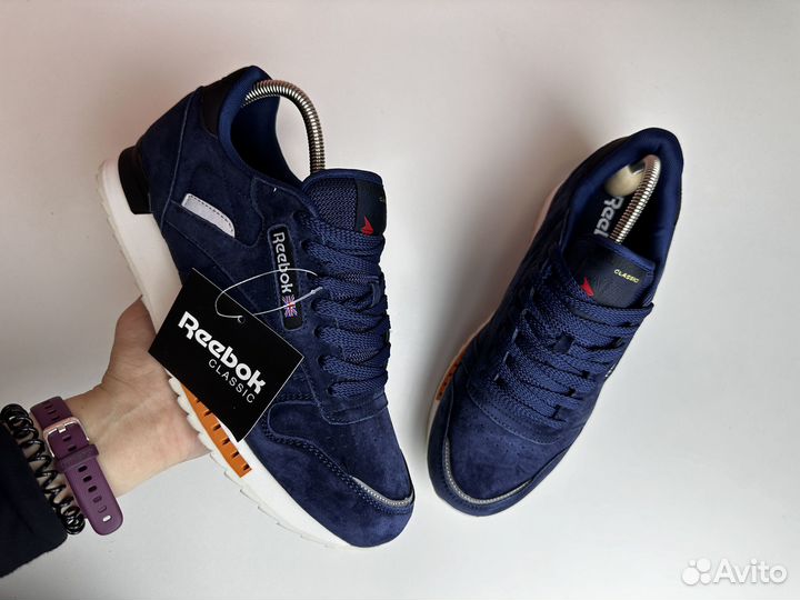 Кроссовки мужские Reebok Classic 41-46 синие