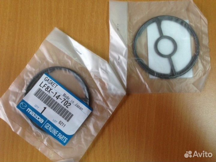 Прокладка масляного фильтра mazda CX-5 (12) lf